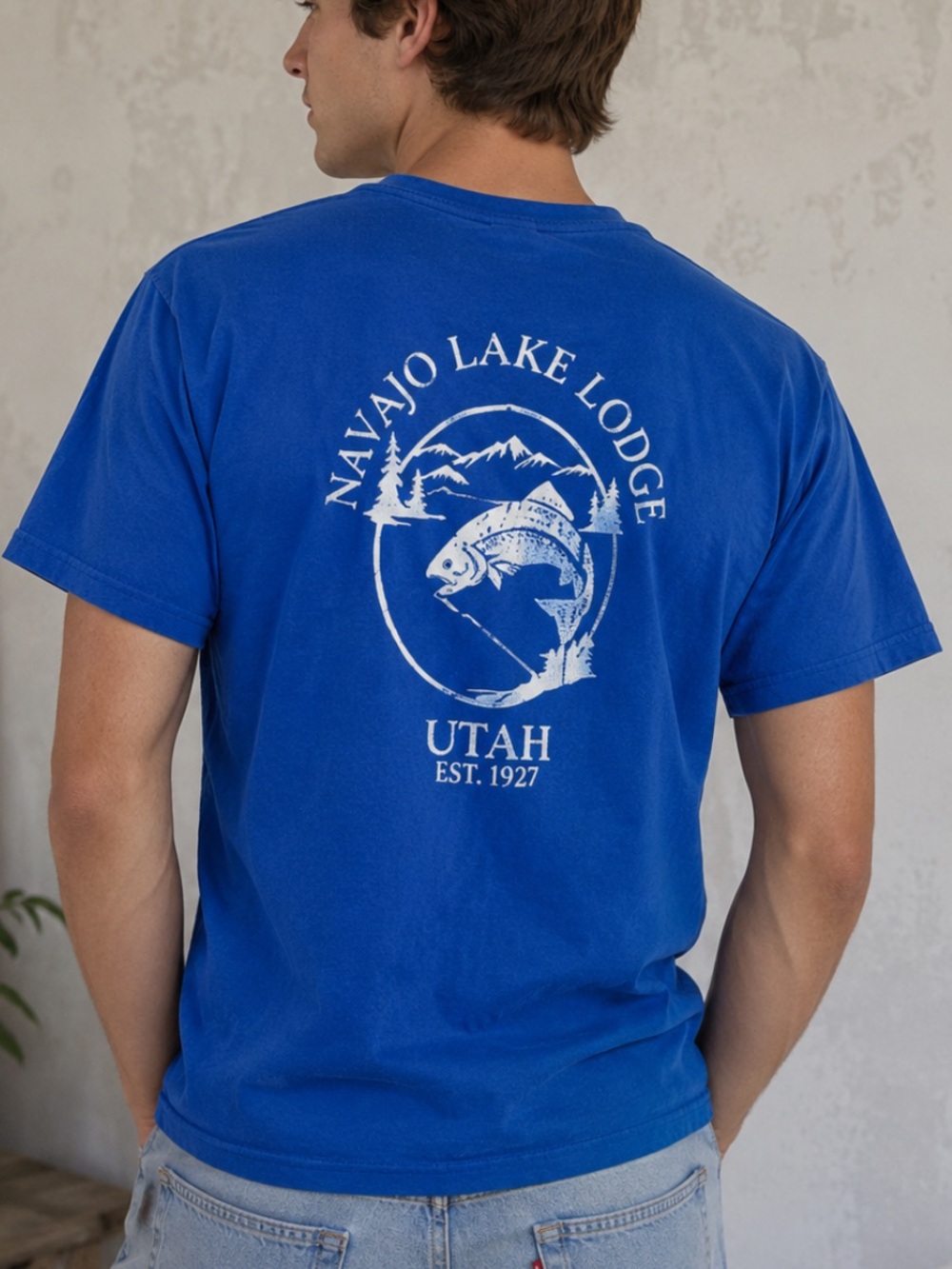 Utah Navajo Lake Lodge shirt